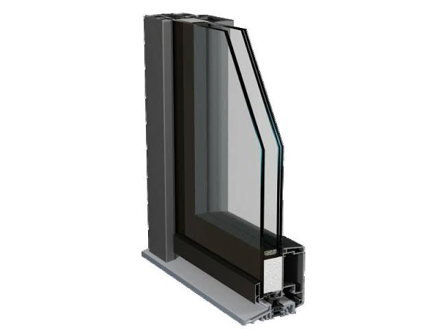 vidrio insulado negro